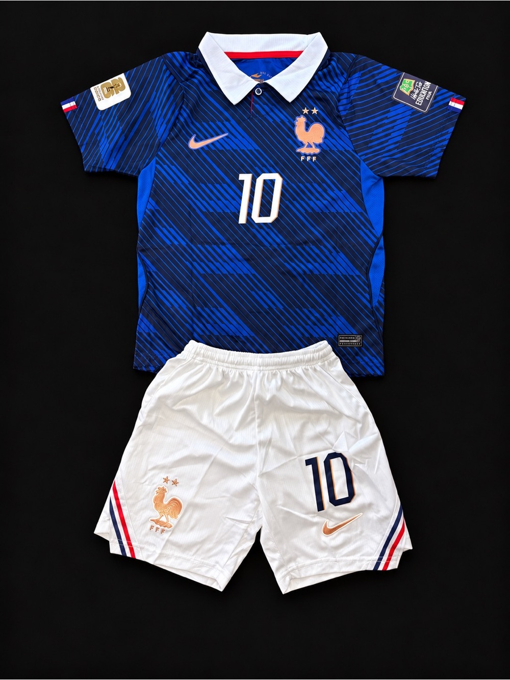 2026 France Mbappé #10 Kids Jersey & Shorts Set